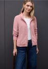Maglia in felpa aperta Street One - pink