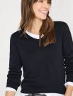 Pullover manica lunga Cecil - blu