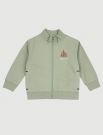 Maglia in felpa aperta Chicco - verde
