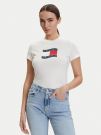 T-shirt manica corta Tommy Jeans - ecru