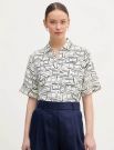 Camicia manica corta Tommy Hilfiger - bianco blu