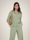 Camicia manica lunga Jdy - verde salvia