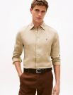 Camicia manica lunga lino Tommy Hilfiger - beige