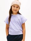 T-shirt manica corta Tommy Hilfiger - azzurro