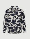 Camicia con colletto. chiusura con bo... - cloud dancer
