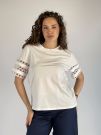 T-shirt manica corta Emme - bianco ottico