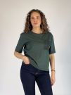 T-shirt manica corta Emme - verde scuro