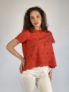 T-shirt manica corta Emme - geranio