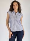 Top Emme - bianco azzurro