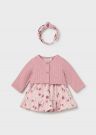 Abito manica corta Newborn - rosa