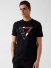 T-shirt manica corta sportiva Guess Sport - black
