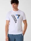 T-shirt manica corta sportiva Guess Sport - white