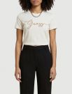 T-shirt manica corta sportiva Guess - bianco