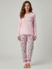 Pigiama lungo Cartoni - rosa