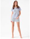 Pigiama corto Infiore - azzurro
