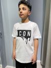 T-shirt manica corta Icon - bianco