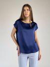 Camicia manica corta Artigli - blu