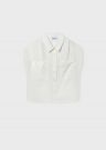 Camicia manica corta Mayoral - ecru