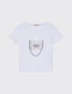 T-shirt manica corta Liu Jo - bianco