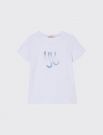 T-shirt manica corta Liu Jo - white