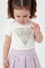 T-shirt manica corta Guess - white