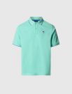 Polo manica corta North Sails - acqua