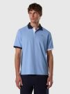 Polo manica corta North Sails - light blue