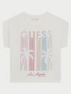 T-shirt manica corta Guess - white