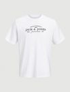 T-shirt manica corta Jack & Jones - white