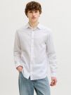 Camicia manica lunga lino Jack & Jones - white