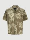 Camicia manica corta casual Jack & Jones - olive