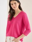 Pullover manica lunga Cecil - pink