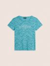 T-shirt manica corta sportiva Freddy - blue