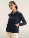 Felpa sportiva aperta Freddy - blu