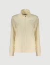Felpa sportiva aperta Freddy - crema