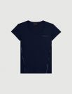 T-shirt manica corta sportiva Freddy - blu