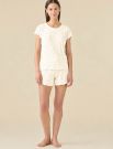 Pigiama corto Noidinotte - crema