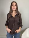 Camicia manica lunga giovane Susy Mix - moro