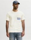 T-shirt manica corta Jack & Jones - beige