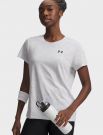 T-shirt manica corta sportiva Under Armour - white