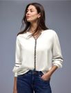 Camicia manica lunga Street One - bianco