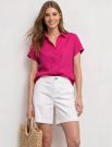 Camicia manica corta Street One - fucsia