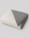 Quilt 1 piazza e mezza Riviera - grigio nuvola