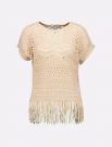 Maglia manica corta Jdy - sand
