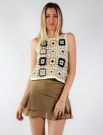 Top Only - bianco nero