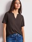 Camicia manica corta Street One - marrone