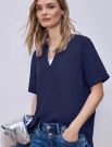 Camicia manica corta Street One - navy