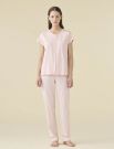 Pigiama manica corta e pantalone lungo Noidinotte - rosa