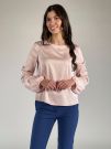 Camicia manica lunga giovane Rinascimento - rosa
