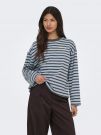 Maglia manica lunga Only - azzurro marrone